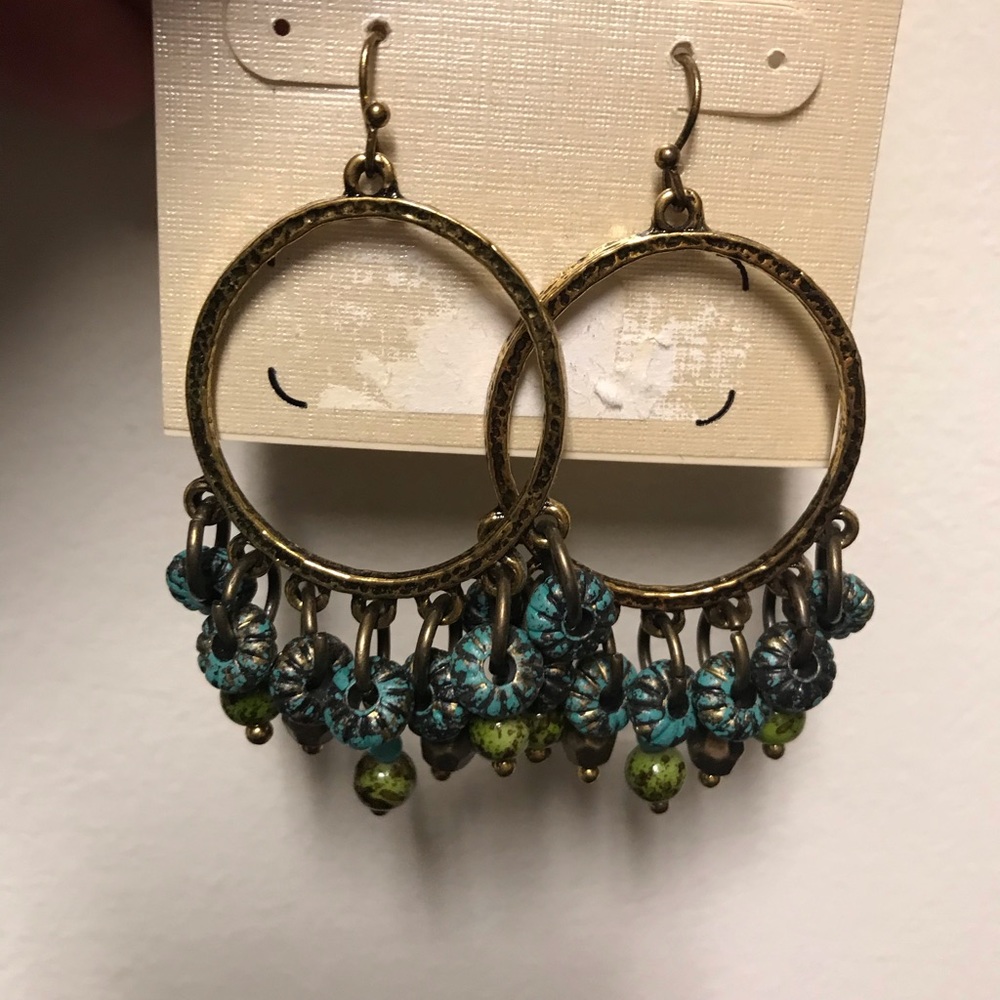 Fish hook earrings